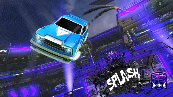 A Rocket League car design from SAD9507