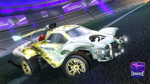 A Rocket League car design from SWITCHtradingrl