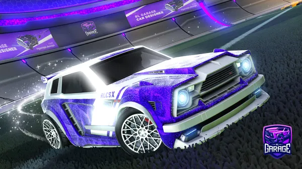 A Rocket League car design from Gabriel007zzzz