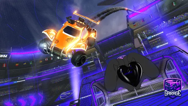 A Rocket League car design from JR-18