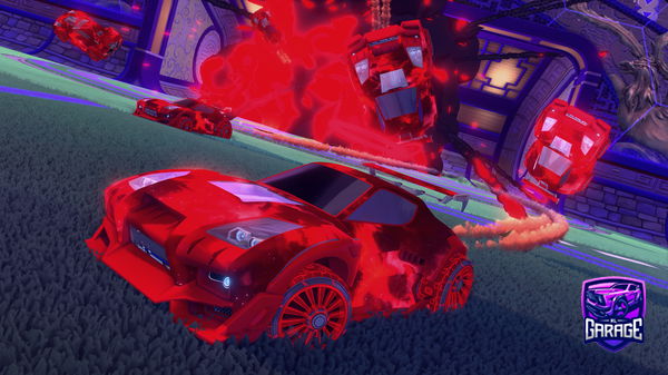 A Rocket League car design from ManokiYT