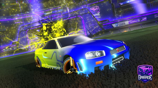 A Rocket League car design from IrishFootball42