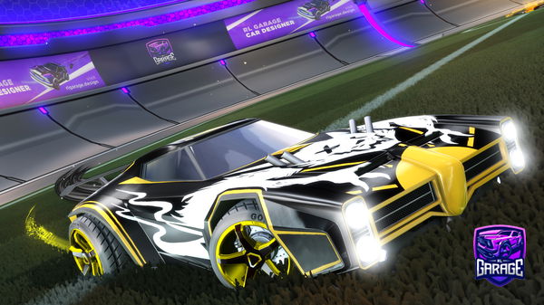 A Rocket League car design from mymymilo