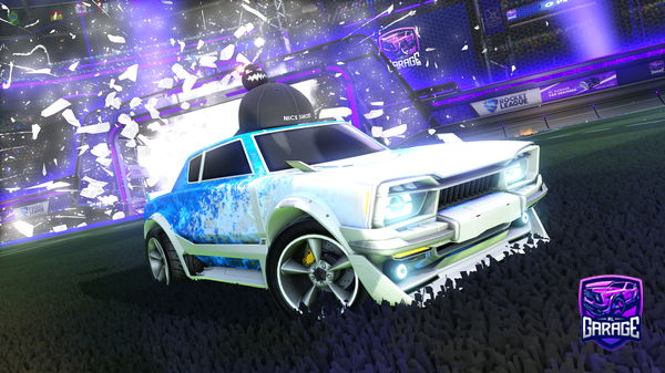 A Rocket League car design from Mz092