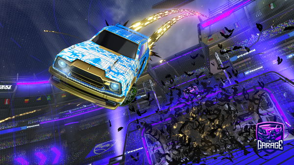 A Rocket League car design from GlacierEle