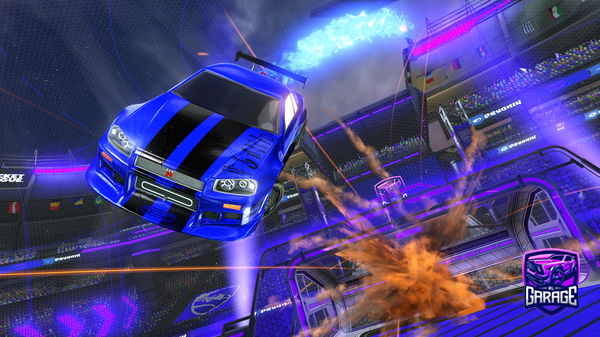 A Rocket League car design from Elpicho02