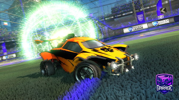 A Rocket League car design from Devil90