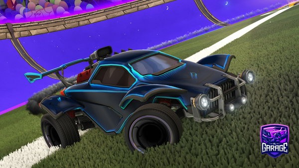A Rocket League car design from qazzdddddd