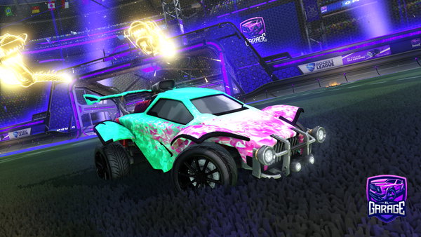 A Rocket League car design from Gu111