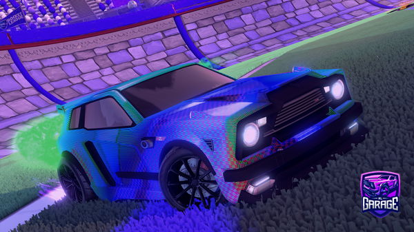 A Rocket League car design from Graygray82