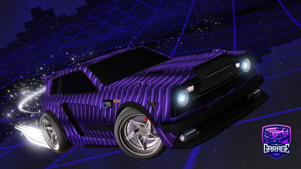 A Rocket League car design from SwissKusi
