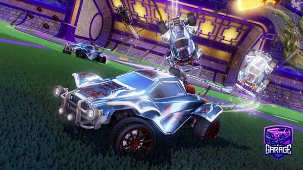 A Rocket League car design from KingOfPuercos