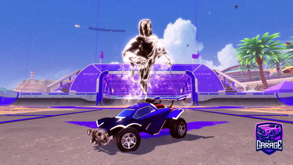 A Rocket League car design from Cosmotiz