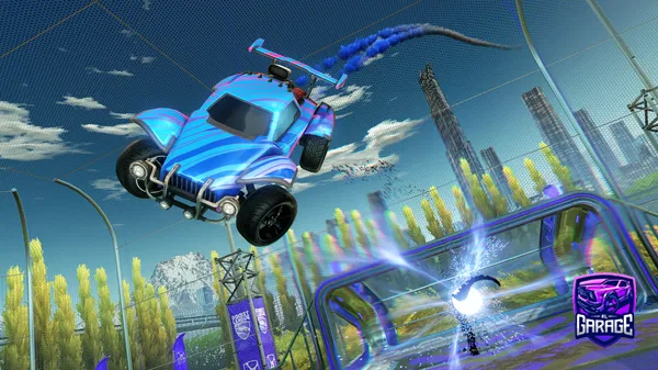 A Rocket League car design from FrozenAdmiration