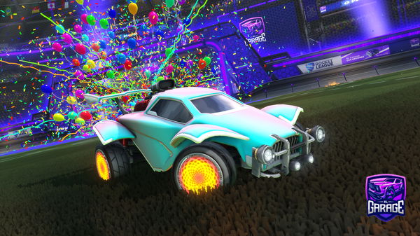 A Rocket League car design from II-tobito-II