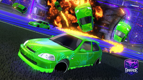 A Rocket League car design from hms_khado