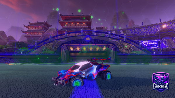 A Rocket League car design from CuteKittyYT