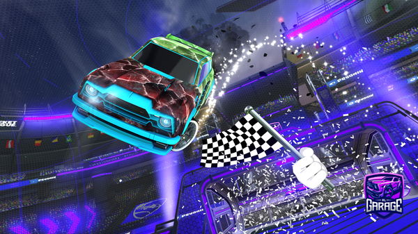 A Rocket League car design from elcartux