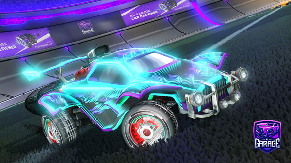 A Rocket League car design from cocoas_beans