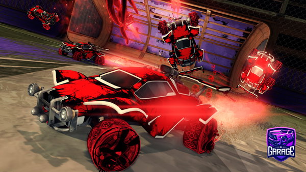 A Rocket League car design from X_pro207