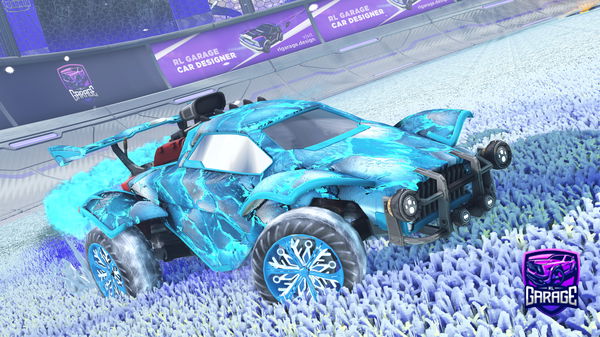 A Rocket League car design from XavATTAX