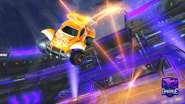 A Rocket League car design from ericbubi