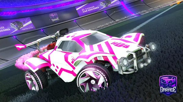 A Rocket League car design from -Fl1NT-