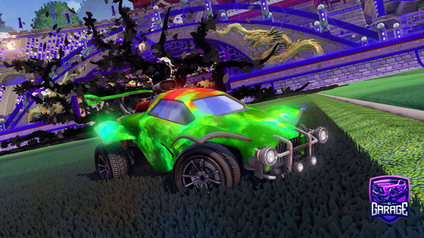 A Rocket League car design from ChuckFighting