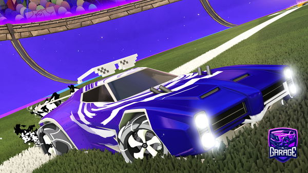 A Rocket League car design from itsarielity