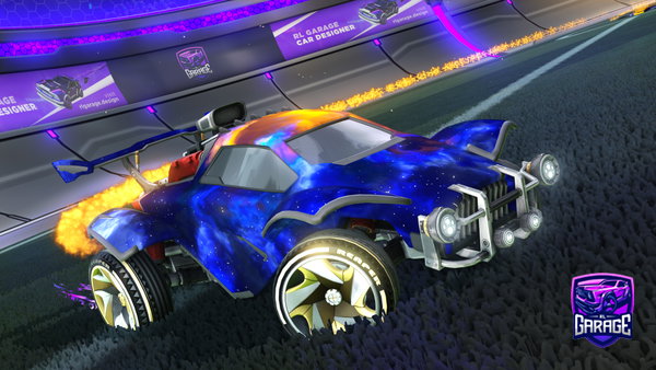A Rocket League car design from Jemz2