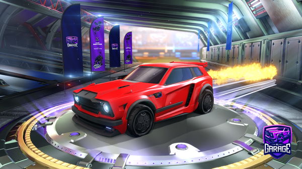 A Rocket League car design from tedifyy