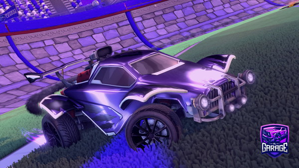 A Rocket League car design from Hurttbulle