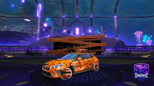 A Rocket League car design from The_W0lff