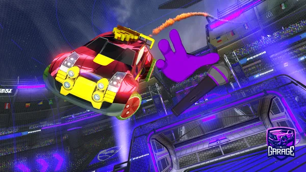 A Rocket League car design from MyPersonalDumpster