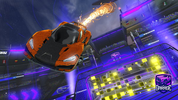 A Rocket League car design from 111_fps