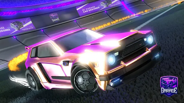 A Rocket League car design from mgcovi8