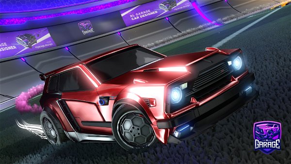 A Rocket League car design from NetfishHun