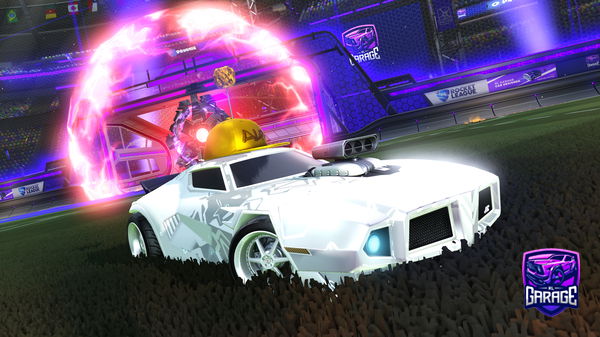 A Rocket League car design from momosgo