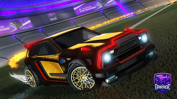 A Rocket League car design from Lxkir