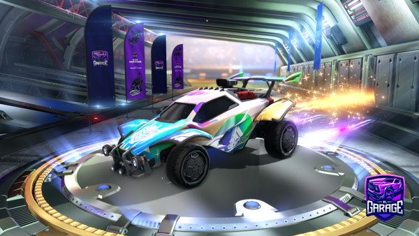 A Rocket League car design from Drako635