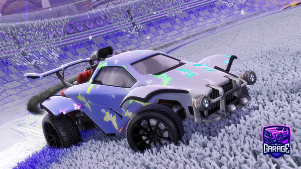 A Rocket League car design from Mathew15