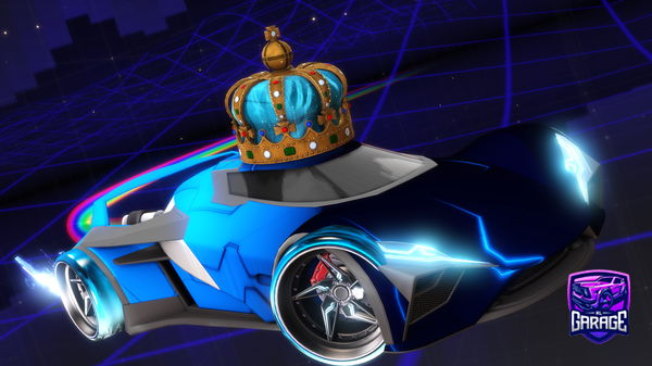 A Rocket League car design from macky_racer95