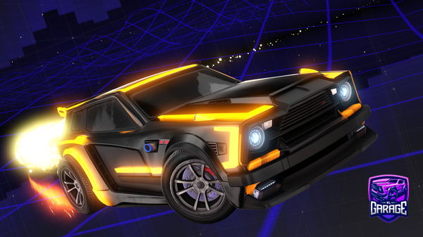 A Rocket League car design from MSereSM