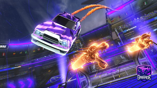 A Rocket League car design from AGXD_506