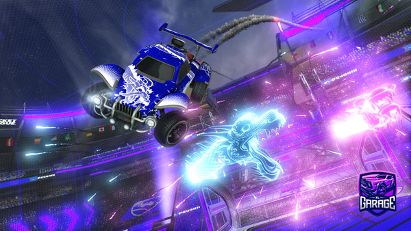 A Rocket League car design from Csodadiller