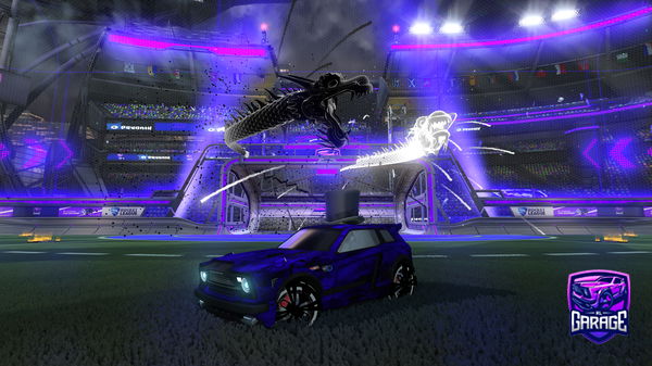 A Rocket League car design from doublehdiscord