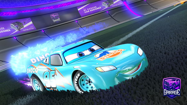 A Rocket League car design from Creator-Machine