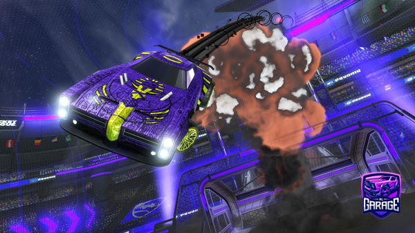 A Rocket League car design from megagamer1102