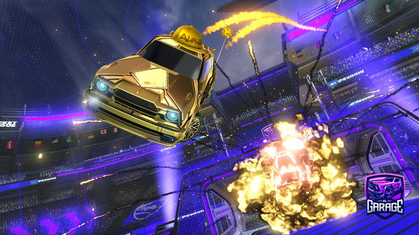 A Rocket League car design from calanto8