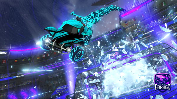 A Rocket League car design from titox1111